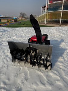 Souffleuse à neige industrielle à essence télécommandée de 10 CV, moteur 240cc, portée de projection de 10 à 20 m, pour l'agriculture et le jardin - Product Image 3