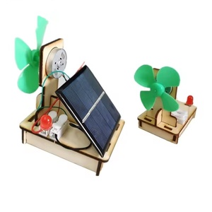 Ventilateur <span class=keywords><strong>solaire</strong></span> 2-en-1 et générateur éolien pour voitures - Projet scientifique créatif DIY pour les élèves du primaire et du collège - Product Image 2