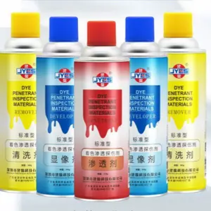 3-step crack detector spray Dye penetrant inspection spray
