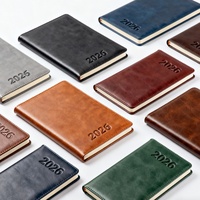 Cuaderno de Cuero Marrón A5, Diario de Cuero Genuino con Logotipo Impreso, Páginas con Grabado, Soporte para Bolígrafo, Cuaderno de Viaje y Oficina