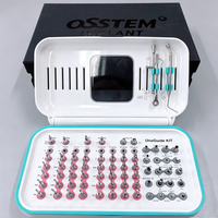 Alat Bedah Manual Osstem Compatible Sinus Elevation Kit dengan Bor Taper dan Elevator Membran untuk Implan