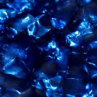 Deep Sapphire Blue Celluloid Sheet with Iridescent Crackle Texture Glossy Finish for Vintage Guitar Picks and Luxury Inlay Work