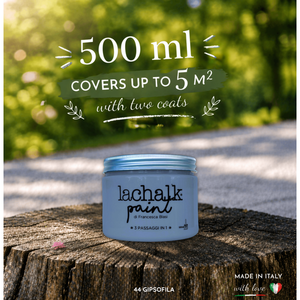 44 GIPSOFILA 500 ml LaChalk the evolution of <b>chalk</b> paint Where <b>chalk</b> meets resin: Hybrid <b>Chalk</b> Resin Paint made in Italy - Product Image 2