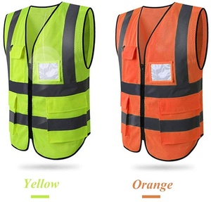 Lưới Móc Vòng An Toàn Vest An Ninh Vest Làm Việc <span class=keywords><strong>Hi</strong></span> <span class=keywords><strong>Vis</strong></span> Áo Phản Quang - Product Image 6