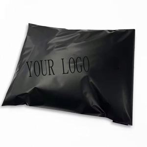 Bolsas de Correo Negras Mate con Logotipo Personalizado, Bolsa de Envío de Poliéster para Sudaderas, Bolsas de Embalaje - Product Image 6