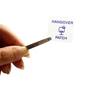 Fabrika kaynağı OEM özel Hangover Anti sarhoş OEM/ODM parti hodaf Hangover vitamin yama