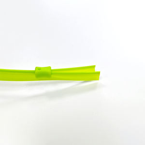 Glissière composite à <span class=keywords><strong>fermeture</strong></span> automatique, <span class=keywords><strong>clip</strong></span> en plastique, chaîne de <span class=keywords><strong>fermeture</strong></span> pour sac à vêtements, noir, 11 mm, écologique, PE Edge Pull - Product Image 4