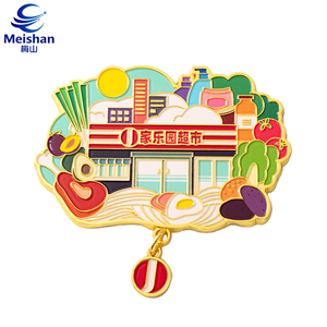 Imán <span class=keywords><strong>de</strong></span> Refrigerador <span class=keywords><strong>de</strong></span> Resina 3D Ecológico Meishan, Recuerdo <span class=keywords><strong>de</strong></span> Monumento <span class=keywords><strong>de</strong></span> Aleación <span class=keywords><strong>de</strong></span> Zinc, Regalo Cultural Derivado - Product Image 1