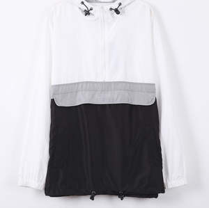 Customizable <b>Thin</b> Full Zip Windbreaker <b>Jacket</b> for Adults Slim Fit High Quality Windproof Waterproof Casual Style Custom Logo - Product Image 5