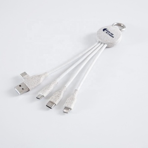 Cable de llave Degradable 6 en 1, conjunto de regalo promocional de negocios, regalos de empresa ejecutiva - Product Image 4