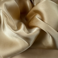 Tissu satiné extensible en acétate d'imitation de polyester 100% de haute qualité pour les filles pour les robes de mariée et les vêtements