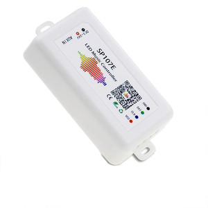Contrôleur de bandes Led musique avec 18 sortes de LED, pour pixels adressables, WS2812B <span class=keywords><strong>SK6812</strong></span>, SP107E - Product Image 3