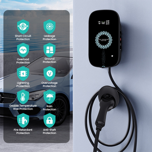 Cargador <span class=keywords><strong>de</strong></span> Vehículos Eléctricos Tipo 2 <span class=keywords><strong>de</strong></span> 1 GB TESLA NACS, 22KW 11KW 7KW, Estación <span class=keywords><strong>de</strong></span> <span class=keywords><strong>Carga</strong></span> OCPP, Wallbox <span class=keywords><strong>para</strong></span> Vehículos Eléctricos - Product Image 3