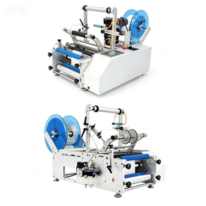 Machine d'étiquetage semi-automatique de bureau pour bouteilles rondes, petites bouteilles en verre cosmétiques et flacons anti-moustiques, modèle 2026, vente chaude - Product Image 5