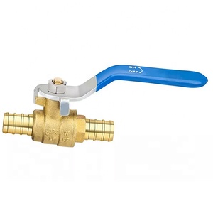 1/4 "lần lượt 1/2" 3/4 "1" inch pex Brass đầy đủ cổng tắt bóng van - Product Image 3