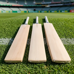 Batte de cricket en saule anglais de qualité tournoi, équilibre supérieur, frappes puissantes, équipement de cricket professionnel - Product Image 1