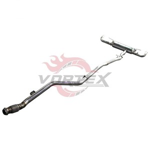 Système d'échappement en acier inoxydable Vortex Performance F25 F26 X3 X4 2.0T 3.0T, embouts de silencieux Catback, poli miroir 1,5 mm - Product Image 1