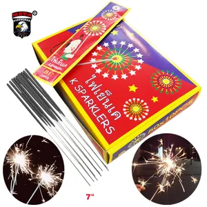 Liuyang Factory Stylistic Unique Confession Promotional Party Supplies Cold Sparklers Ice Fountain 7'' Fireworks Sparkle