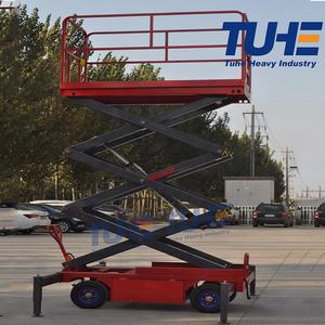 Élévateur à ciseaux électrique <span class=keywords><strong>TUHE</strong></span> 4-18m Skylift aérien 6m 8m 10m 12m 14m élévateur mobile échafaudage élévateur à ciseaux hydraulique électrique - Product Image 6