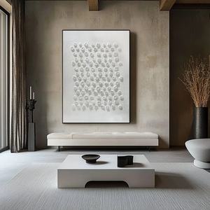 Peinture murale abstraite 3D faite à la main sur toile pour la décoration moderne de la maison et des galeries - Product Image 2