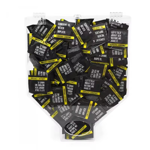 Boîte personnalisée pour organisation spatiale Boîte de <span class=keywords><strong>rangement</strong></span> transparente en acrylique pour préservatifs avec serrure - Product Image 6