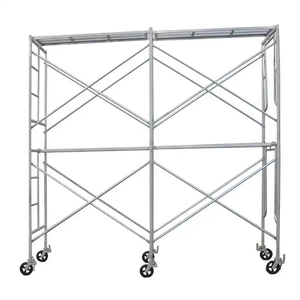 นั่งร้านเหล็กชุบสังกะสีแบบโครงเหล็ก H ยี่ห้อ OEM Mason สำหรับงานก่อสร้าง - Product Image 1