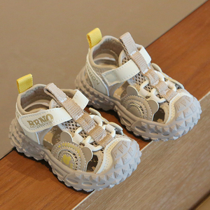 Sepatu Anak Sol Tebal Grosir, Alas Kaki Musim Panas Modis, Sepatu Kasual Anak Outdoor, Sandal Olahraga Nyaman untuk Bayi Laki-laki - Product Image 3