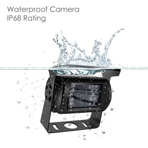 12V-24V 7 inch xe phía sau xem màn hình 2-kênh không dây sao lưu máy ảnh cho xe tải LCD <span class=keywords><strong>1080P</strong></span> Xe đậu xe máy ảnh - Product Image 3