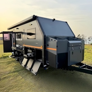 Precio de Fábrica, Camioneta Semi-Camper Ligera, Autocaravana de Lujo, Remolque Diésel, Caravana para Parejas - Product Image 2