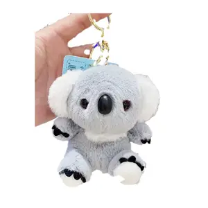 Custom Make 10cm Kawaii wholesale mini cute koala stufed toys plush koala clip