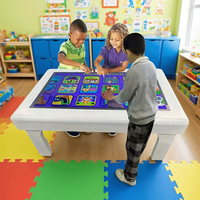 Affiche numérique interactive éducative étanche OEM 32 pouces avec écran tactile capacitif 10 points pour enfants et centres commerciaux en libre-service