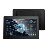 Ordinateur industriel embarqué, écran tactile 15,6 pouces, moniteur intégré avec écran tactile capacitif 10 points