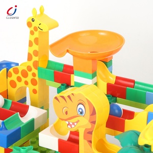Chengji bloc coulissant en plastique jeu de puzzle éducatif bricolage grande particule dinosaure paradis boule modifiable blocs de construction géants - Product Image 4