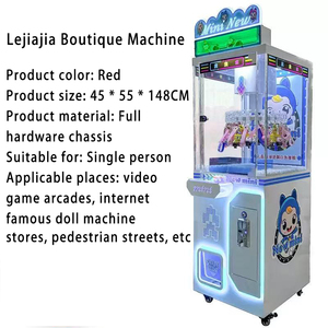 Mini máquina de juego de premios que funciona con monedas, juegos de Interior para agarrar bocadillos, figuritas, colgantes, 1 año de garantía - Product Image 2
