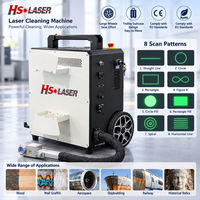 Machine de nettoyage au laser pulsé 500W pour la fabrication automobile et la préparation de la soudure