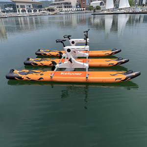 水の活動のための中国デザイン二人用ペダルバイクインフレータブルウォーターバイク - Product Image 4