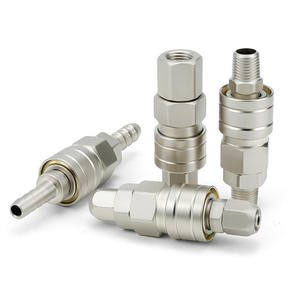 ข้อต่อแบบล็อคอัตโนมัติชนิด C ระดับพรีเมียม รุ่น SP20/30/40 สำหรับท่อลมคอมเพรสเซอร์ แบบ PAGODA ตัวผู้ ตัวเมีย อะไหล่ระบบลม - Product Image 1