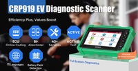 LAUNCH CRP919 EV OBD2 Diagnostic Scanner 43+ fonctions de service pour véhicules électriques et voitures à énergie nouvelle