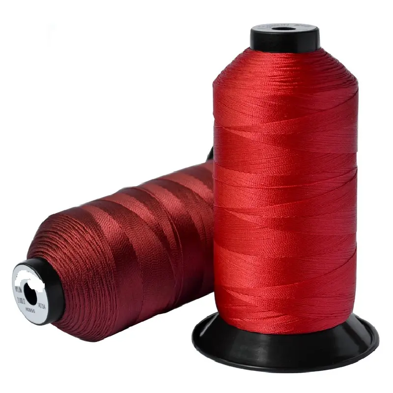 Filo per cucire industriale legato al 6.6 in Nylon 100d/3ply Tkt 80