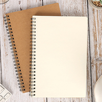 Cuaderno Espiral A5 con Diseño de Portada Personalizado, 100 Hojas de Papel, Material Escolar, Diario, Regalo para Estudiantes