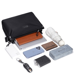 Producten Mode Waterdichte Heren Laptop Lederen Advocaat Aktetas Laptop Notebook Tas Handtassen - Product Image 2