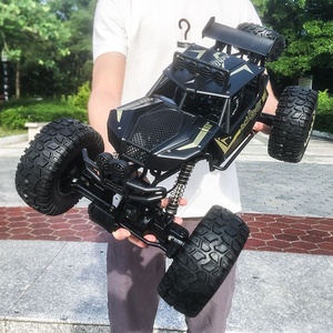 Voitures RC rechargeables <span class=keywords><strong>2</strong></span>,4 GHz 4x4, Monster Trucks électriques tout-terrain télécommandés, jouets en métal pour enfants, cadeaux - Product Image 3