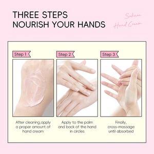 Crème pour les mains LAIKOU 30g avec vitamine C, crème hydratante pour les mains au sakura du Japon, pour une peau lisse, rafraîchissante et éclatante - Product Image 5