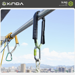 Corde plate Xinda Dyneema 60cm 80cm 120cm, équipement d'escalade résistant à l'usure - Product Image 4