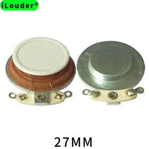 Speaker Pantul Permukaan 27Mm, 4 Ohm 3W Speaker Vibrator 1 Inci