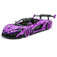 Guly 10617 3568 pièces – Voiture de sport technique télécommandée – Modèle de voiture de course populaire – Briques de construction – Jouets pour enfants – Ensembles de blocs de construction