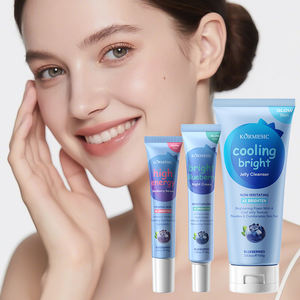 KORMESIC - Set de Cuidado Facial Iluminador con Arándanos, Hidratante, Calmante, Rejuvenecedor, Limpiador Facial, Crema, Sérum - Product Image 1