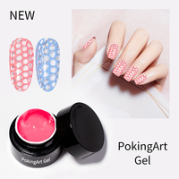 Vernis à ongles en gel à base de poke 8 couleurs OEM/ODM Vente en gros de poking gel Nail Art