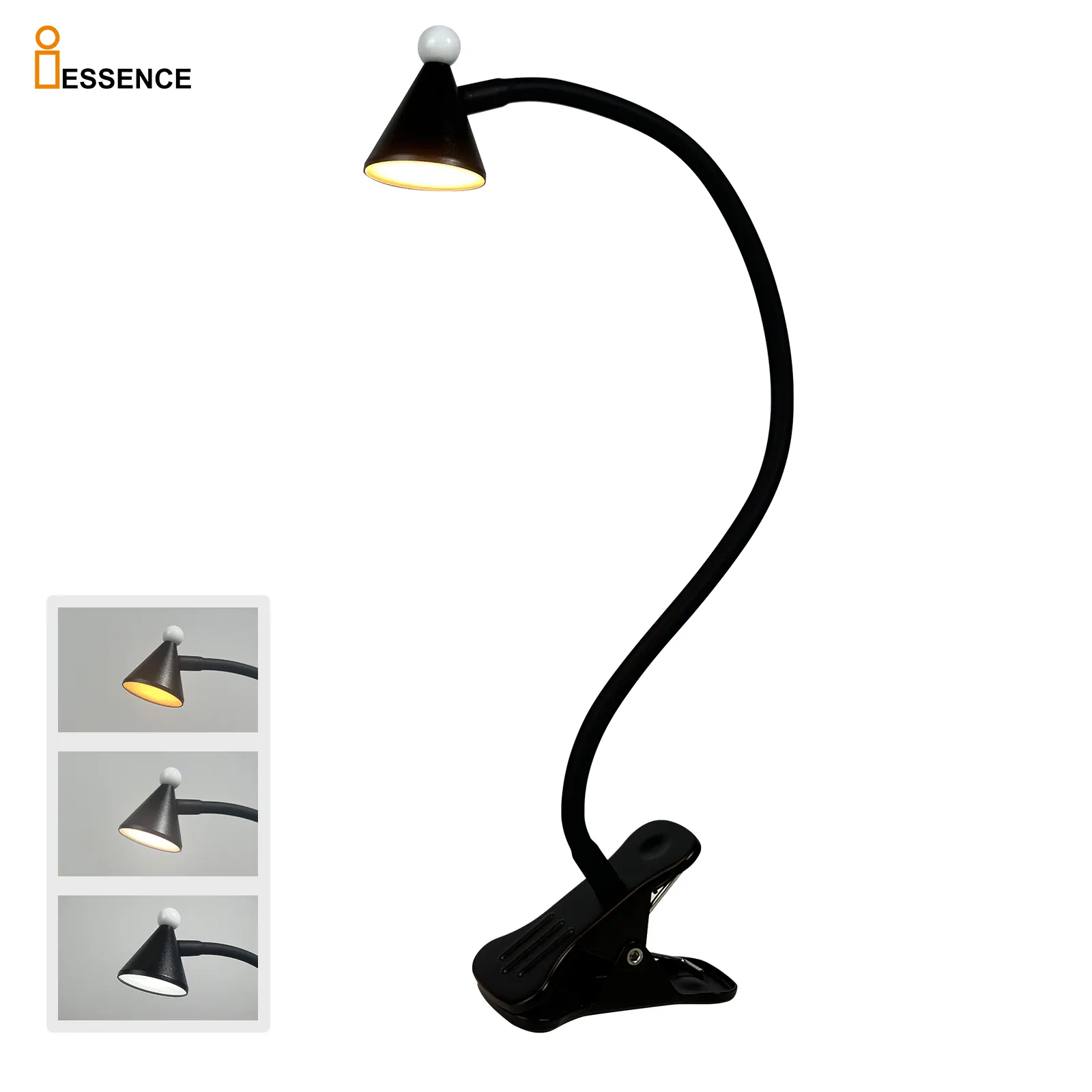 Nordic Energiebesparing Flexibele Nek Leeslamp Led Usb Bureauclip Lamp Klem Op Tafel Lamp Lamp Voor Kantoor