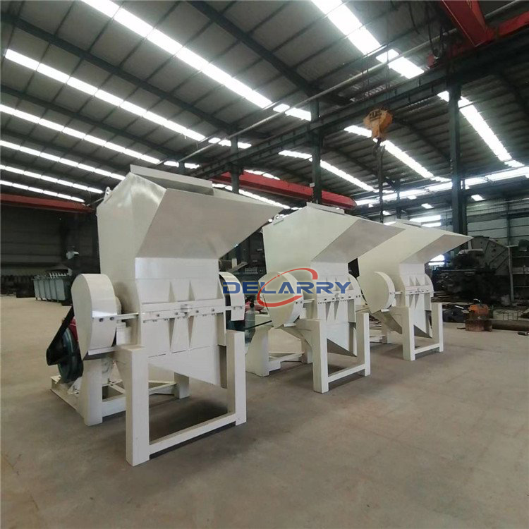 Automatic Industrial Long Plastic Pipe Crusher Vegetable Basket Crushing Machine Shredder